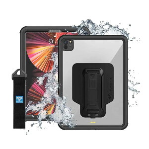 iPad Pro 11C` (2 / 3) ARMOR-X IP68 Waterproof Case with Hand Strap