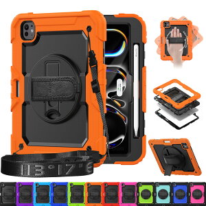 uXN[veN^[vDoo iPad Pro 11(M4) P[X 2024 iPad Pro 5 11C` V_[P[X y[t Pencil Pro/USB-CΉ 360°]LbNX^h nhEV_[xgt