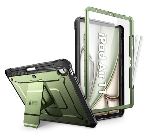 SUPCASE iPad Air 11C` 2024 M2 6 P[X Sʕی Apple M[dΉ Apple y[ یtBt X^h^ ȃLbNX^hیP[X iPad Air 6/5/4 (11/10.9C`, 2024