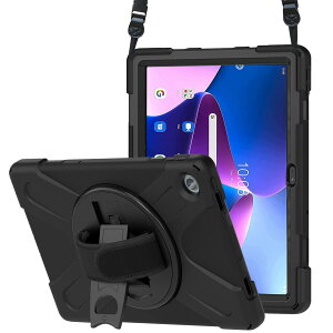 ProCase m{ Tab M10 Plus 3/NEC LAVIE Tab T10ɓK 10.6" 2022 |Jo[ V_[XgCvt 360°]X^h  Ή[FLenovo Tab M10 Plus 3iZAAM0094JP ZAAN0121JPj/NEC LAVIE Tab T10
