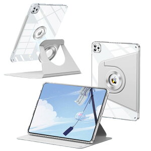 磁気吸着 iPad 第10 世代 ケース縦置き 分離式 360度回転式 iPad 10世代 透明カバーペン収納 子供 耐衝撃 カバー マグネットス吸着式 iPad 10.9インチ 2022 タブレットPCケース車載 アウトドア 屋内