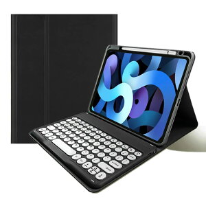 iPad 10 L[{[hP[X ی^L[ 㑤yVz_[t ACpbh iPad 10 2022 Bluetooth L[{[h Jo[ }Olbg  px  w rWlX (iPad10, )
