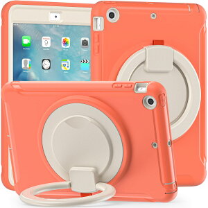 iPad Mini3 �P�[�X Mini2 �P�[�X Mini1 �P�[�X �����O�t�� �Ռ��z�� �y�� ��� 360°��]�X�^���h ������ �n���h���t �~�j3 �~�j2 �J�o�[ �����h�~ �L�Y�h�~ �L�b�Y iPad Mini ��3���� ��2���� ��1���� �P