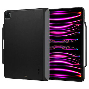 Spigen iPad Pro 12.9 P[X 6/5(2022/2021)p X y Apple Pencil[d [ ϏՌ C菝h~ ߔMh~ VEtBbgv ACS05468 (ubN)