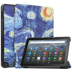 Ή Amazon Fire HD 8 2022N 12 p̃P[X Ή Amazon Fire HD 8 2020 10 / Fire HD 8 Plus p̕یJo[ I[gX[v@\ Jo[ X^h@\t Ռz یP[X O ^