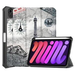 2024 iPad mini A17 Pro P[X iPad mini6 P[X Apple Pencil [d[\  CXg  vg iPad mini 6 Jo[ U[P[X TPU y[ O܂ X}[g,