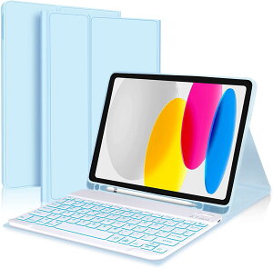 [2024NŐV^] [7FobNCg] iPad 10 L[{[hP[X 2022 10.9C`BluetoothL[{[h L[ {[hJo[ E 蒠^ I[gX[v X^h@\ Pencil[ Sʕی h