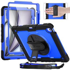 Timecity iPad Air 13C` P[X 2024Vf ϏՌ iPad Air M2 P[X 13C` Owی  360°]X^h ʕیtB V_[Xgbv&nhXgbv y[t iPad Air 1