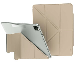 ySwitchEasyz iPad Air 13 Ή P[X 蒠^ U[ w NA 5WAY X^h ی Jo[ y[ \ I[gX[v Ή [ iPadPro12.9 ACpbh v Ή ] Origami Nude x[W