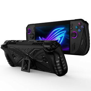 y2024Voz NINKI For ASUS Rog Ally X یP[X LbNX^ht 360°S LYh~ TPUf ϋv y _炩 ~ Ռz ܂܏[d  @ Rog Ally X Jo[ wh