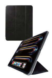 GR ipad pro 13C` (M4) 2024Nf P[X wʃNA ς2̃X^hpx ≘ꂪtɂ\tgU[ ubN TB-A24PLWVBK