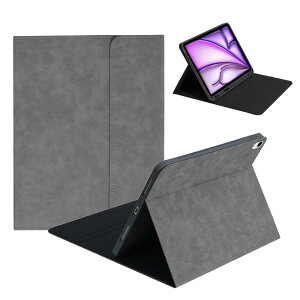 �y2024����-YCJDP�zFor iPad Air 13�C���` 2024 ��p �P�[�X ���C�z��/�X���[�v�@�\�t��/�y���m�b�`�t��/�X�^���h�@�\ �����p���� Pencil Pro/USB-C���S�Ή� 360°�S�ʕی� �Ռ��z�� �C�菝�h�~ �ω��� ��