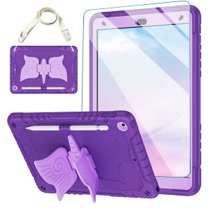 ACEMO iPad 9 P[X ϏՌ یtBt iPad 8 P[X iPad 10.2 P[X iPad 9/8/7 P[X 10.2C` h~ ݌v  y[ q