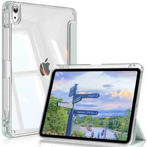 SQBEBS iPad Air 11C` (M2) P[X 2024 iPad Air 5 / Air 4 P[X 2022/2020 ipad 10.9C` Jo[ NA  AN yVz_[t Apple Pencil 2 CX[dΉ O܂X^h X