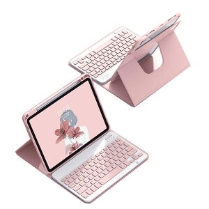 ^cΉ iPad Air 11C`iM2j 2024 /iPad Air4 2020/ Air5 2022 L[{[h P[X 360x ]\ iPad Pro 11P[X 4 3 2 1 O\ Bluetooth CX L[{[h y   J