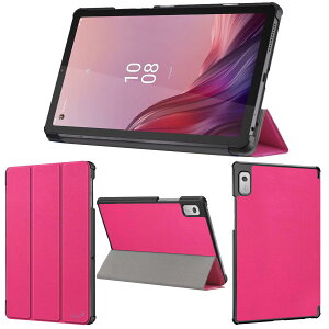 wisers Lenovo Tab M9 ��p�^�u���b�g�P�[�X (�s���N) 9.0�C���` �Ή� (�ی�t�B���� �t��/�X�����^�C�v) �^�u���b�g�J�o�[ 2023 �V�^