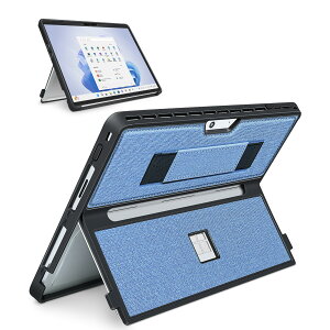 SSSEGRGB P[X Microsoft Surface Pro 11 /Surface Pro 10 /Surface Pro 9 /Surface Pro 8 13C`p XegJo[t nhXgbv I[C ȃP[X ^CvJo[L[{[hΉ u[