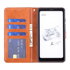 BOOX Palma ��p �P�[�X �J�o�[ �蒠 ���U�[ �t���b�v �X�g���b�v�z�[�� (�I�b�N�X�t�H�[�h�u���b�N)