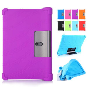 Duanr Lenovo Yoga Tab 5/Lenovo Yoga Smart Tab YT-X705F �P�[�X �J�o�[ 10.1�C���` �X�^���h�@�\ �V���R�� �Ռ��z�� �^�u���b�g�P�[�X