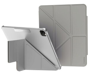 ySwitchEasyz iPad Air 13 Ή P[X 蒠^ U[ w NA 5WAY X^h ی Jo[ y[ \ I[gX[v Ή [ iPadPro12.9 ACpbh v Ή ] Origami Nude O[