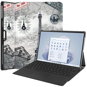 For Surface Pro 9 / 10 / Surface Pro 11 P[X }CN\tg T[tFX v 9 / 10 / 11 U[P[XyELMKzy ^ PU U[ X}[g Jo[ ϏՌ h~ n[h w P[X ܂