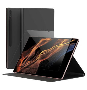 yarareez Galaxy Tab S8 Ultra Ή P[X (KXtB t) ϏՌ h~ PU U[ Jo[ S y[ Sy [d/X^h @\ t }Olbg  ^ubgP[X [ GalaxyTab S8Ultra MNV