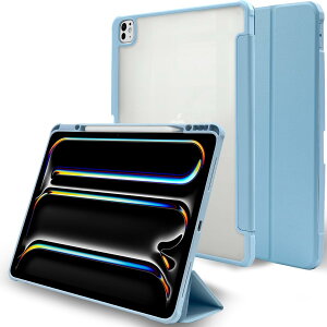 MS factory iPad Pro 13�C���` M4 2024 �p �P�[�X �w�ʓ��� �y�����[ �ϏՌ� �y�� �J�o�[ Pro 13 ��7���� �X�^���h �I�[�g�X���[�v Apple Pencil Pro �Ή� �R�[���t�����[ ���F IPDP13m4-NO-DET-LSK