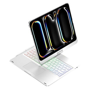 360x] iPad Pro 13C` M4 L[{[hP[X ^b`pbh obNCgt ܂肽 2024 iPadPro13 L[{[h Jo[ ̌^ gbNpbht,Vo[