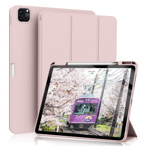 KVTVOU iPad Air 13C` P[X M2 (2024) iPad Pro 12.9 C` 6/5/4 (2022/2021/2020) P[X yV[\ Pencil ProCX[dΉ O܂X^h I[gX[v@\ ϏՌ y ^ 