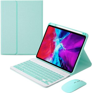QIYIBOCASE For iPad Air 11C`2024L[{[hP[XCiPad Air 5/4L[{[hP[XCCX}EXtCCX BluetoothL[{[hCiPad Pro 11 2022/2021/2020/2018 11C` L[{[h P