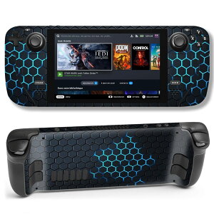 Miimall�y�u���[�Z�����[���zSteam Deck��p PVC�X�L���X�e�b�J�[ �X�`�[���f�b�L ���^�V�[�g ���ϋv �ɏ�̃^�b�`�� ���� ����΍� �C�A�h�~ Steam Deck �ی�t�B�����X�`�[���f�b�L