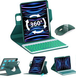 }EXt iPad 10 L[{[hP[X cu Cz y[ ۂL[ 󂭂ڂ 360x] 2022 iPad10 ACpbh 10.9C` P[X }Olbg Jo[  Bluetooth L[{[