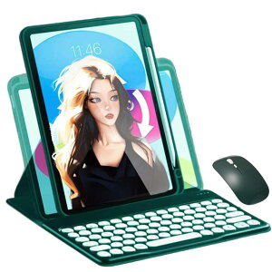 }EXt iPad 10.2 L[{[hP[X cu iPad 9 8 7 Jo[ y[ iPad9/iPad8/iPad7/Air3/Pro10.5 ϏՌ  NA wʃJo[ }Olbg ی^L[ CXBlueto