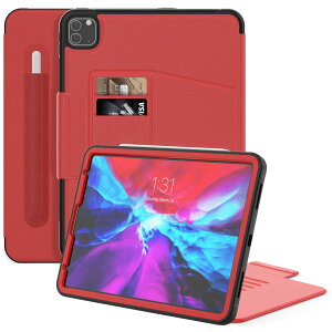 iPad Pro 11 P[X 2020 7̊pxɑΉ I[gX[v/EFCN J[h[ Sʕی^ Pencilz_[t iPad Pro 11C` pJo[()