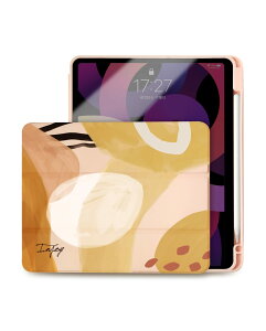 INJOYmall iPad Air 4 2020 P[X ^ubg }Olbg Jo[ O܂X^h tHIیP[X|Ȃ ϏՌ ʗpApple pencil [ y p̃ṽfUCi[ ` 킢 TPUV