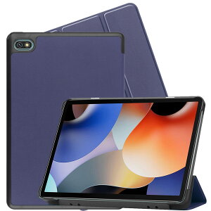 FOR Blackview Oscal pad 10�C���` �p�� �O�܃P�[�X �蒠�^ �X�}�[�g�P�[�X �}�O�l�b�g���� �I�[�g�X���[�v�@�\ FOR Blackview Tab7 / Tab7Pro �^�u���b�g 10�C���` �iSIM/WiFi�j4GLTE�ʘb�� �p�� PU���U�[�J�o