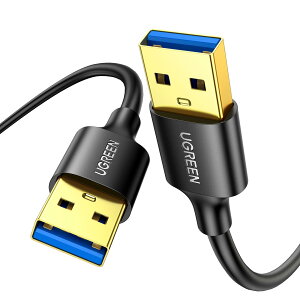 UGREEN USB 3.0 P[u ^CvA-^CvA IX-IX bLRlN^ ϋv USBP[u [ IX 1M [dɑΉȂ