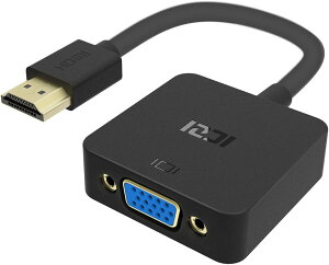 ICZI HDMI-VGA(D-SUB)ϊA_v^ hdmi ϊ A_v^ P[u ubN 1080pΉ HDMI IX to VGA XA_v^m[gPCAp\RAfXNgbvAj^[AfBXvCAvWFN^[AHDTV