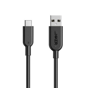 Anker PowerLine II USB-C & USB-A 3.1(Gen2) ケーブル(0.9m ブラック)【USB-IF認証取得/超高耐久】 Galaxy S10 / S10+ / S9 / S9+、iPad Pro (2018) / iPad Air 5 / MacBook/MacBook Air (2018)、その他USB-C機器対応
