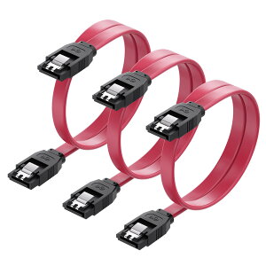 Cable Matters SATA P[u iXg[g^j 45cm 3{Zbg 6 GbpsΉ b`t SSDHDD Sata3 VA ATA3 P[u bh