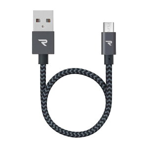 Rampow Micro USB P[u Z y20cm//^/QC3.0}[d z}CNusbP[u ϋviC f[^]Ή Sharp Aquos Pad/Zeta, Sony Xperia J1/A/Z3, Fujitsu Arrows A/F/NX/ZȂMicro[q@