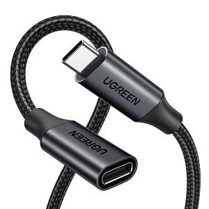 UGREEN USB-C P[u R[h PDΉ 100W/5A }[d USB3.2 Gen2(10Gbps) f[^] y4K@60HzΉz^Cvc Thunderbolt3Ή o] Type C ϋviC҂ TPEf iPhone15/Galaxy S24/Mac B