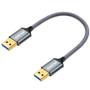 GHNTJAP USB 3.0 P[u 0.3M USB P[u IXIX a-a^Cv 5Gbpsf[^] ϋviC usb a a P[u HDD/J/DVDv[[/v^/fȂǂƌ݊ 30CM