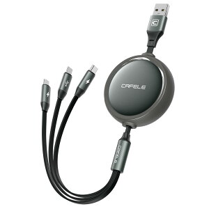 [dP[u  3in1 USB}`P[u yzCAFELEЎ葀 3A/15W 3䓯d\ USB Type C P[u Micro USB P[uf[^]itypecjΉ[dR[h3ޒ[qis
