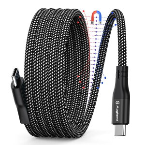 Magtame usb cP[u }[d ͋z܂h~ ^CvcP[u 60W/PDΉ `L usbc&usbcP[uRlN^type-cP[udiC iPhone15/MacBook_Pro/Air/iPad/Samsung_GalaxyΉ (1M-