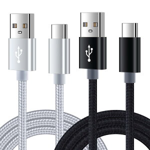 USB Type C P[u y2{Zbg1.83mz ^Cvc P[u QC3.0Ή X}z[dP[u iPoto }[d USBR[h AndroidP[u iPad Air4 iPadPro AhChȂǂ̃^CvC@Ή (ubN+