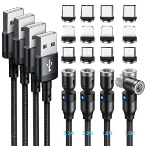 }Olbg [dP[u SUNTAIHO 3in1 USBP[uy4{Zbgz360°+180°]\  C ho E }CNUSB Type-C RlN^ ^Cvc Micro USB Cablei0.9M+0.9M+1.8M+1.8M / ubNj- TZD04