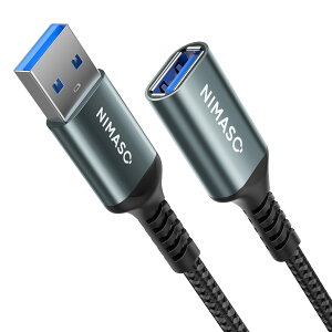 NIMASO USB P[u USB3.0Ki 0.5m (^CvAIX - ^CvAX) USB  R[h O[ NCA21C196