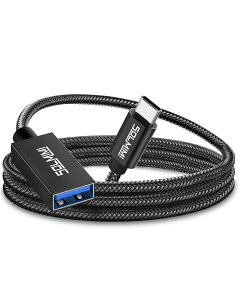 SOLMIMI 1.2M USB C ϊ A_v^ ^CvC(IX) to USB 3.0 A(X) OTG I[fBIP[u Type C USB ϊP[u USB ϊRlN^[