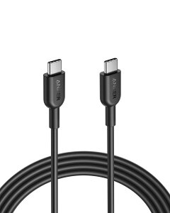 Anker PowerLine II USB-C & USB-C 2.0 P[u (1.8m ubN)yUSB-IFF؎擾/ϋv/PDΉzGalaxy S10 / S10+ / S9 / S9+AiPad Pro (2018, 11C`) / iPad Air 5 / MacBook / Air (2018)AMateBookΉ e[N [